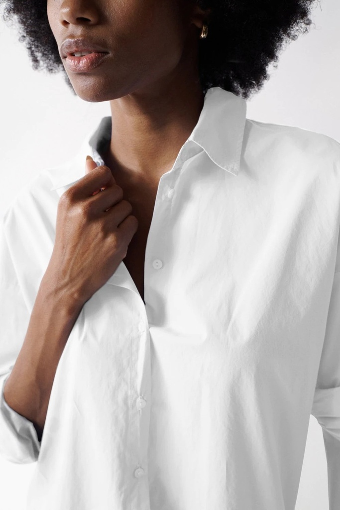 CAMISA OVERSIZE DE POPELINA 21006508