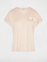 Camiseta manga corta beige 252-Dilito