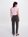 Camiseta manga corta tachuelas rosa pastel 252-Dglow