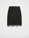 Falda corta con rayas gris anthracite 242-Jtali.f