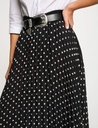 Falda larga plisada estampada multicolor 251-Jplissa