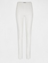 Pantalón city ajustado con cremallera crudo 222-Psnow.f