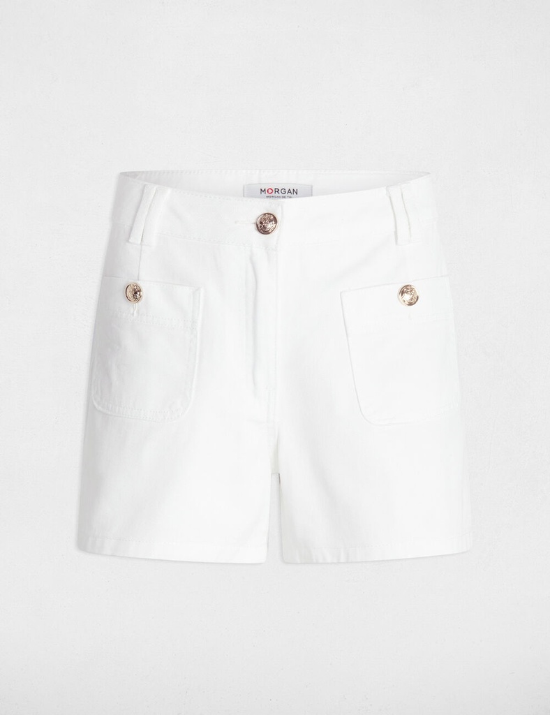 Short vaquero talle alto blanco 251-Shamiz1