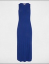 Vestido punto largo ajustado azul eléctrico 252-Rmbahia