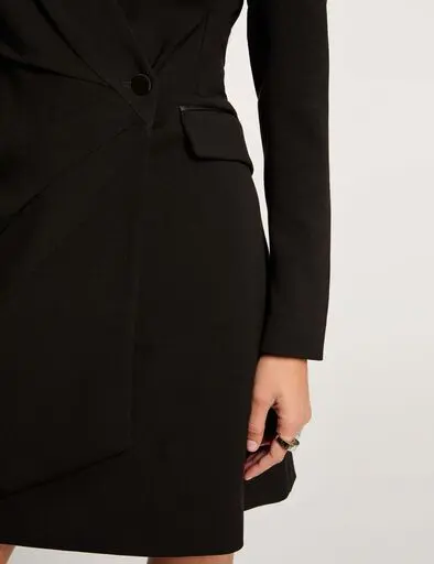 robe-blazer-col-v-noir-femme-vue4-32536311040390979.webp