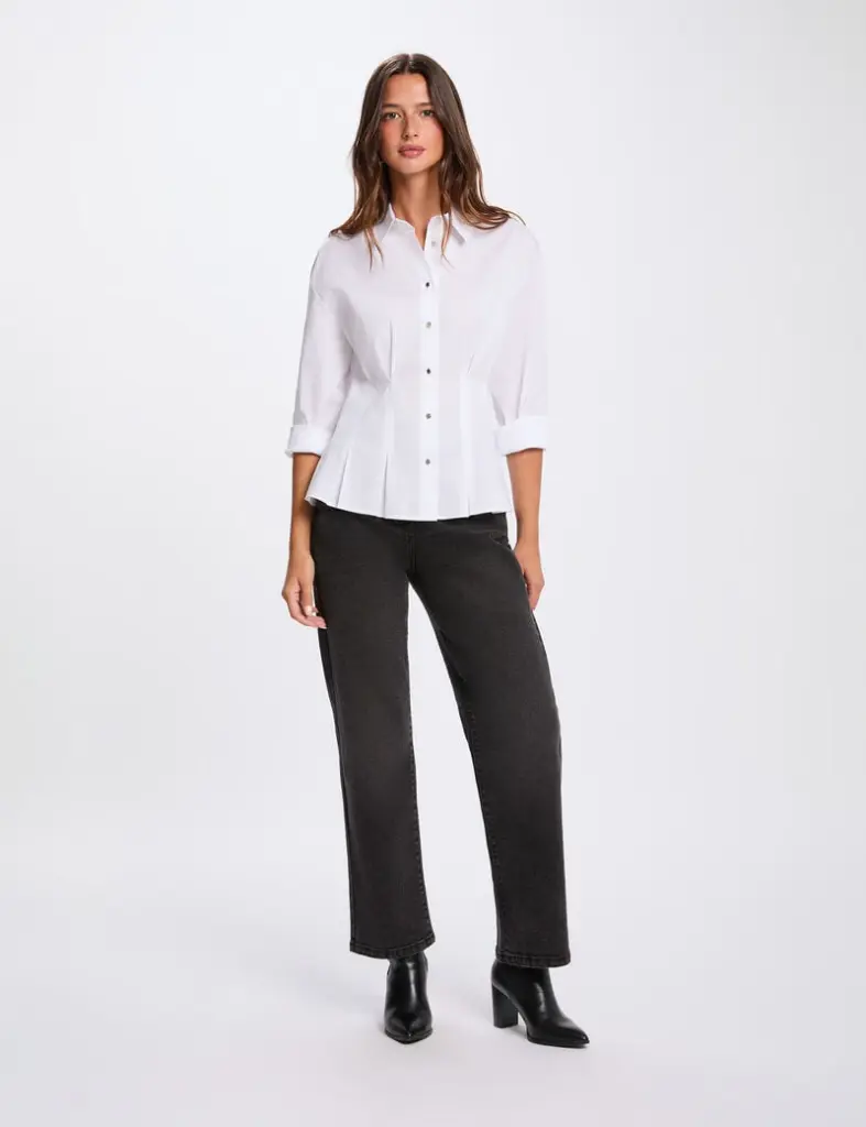 chemise-cintree-col-a-revers-blanc-femme-vue5-32536311045280931.webp