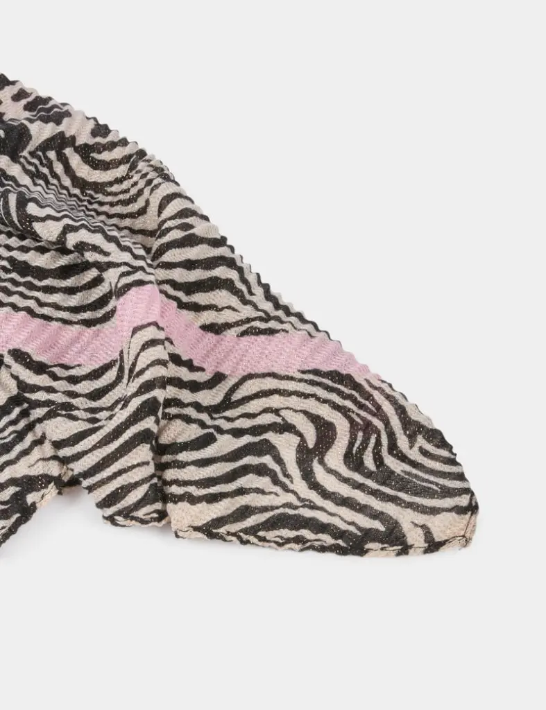 foulard-plisse-metallise-multicolore-femme-vue4-32536311044410900.webp