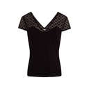 Camiseta de manga corta negro 251-Dflo