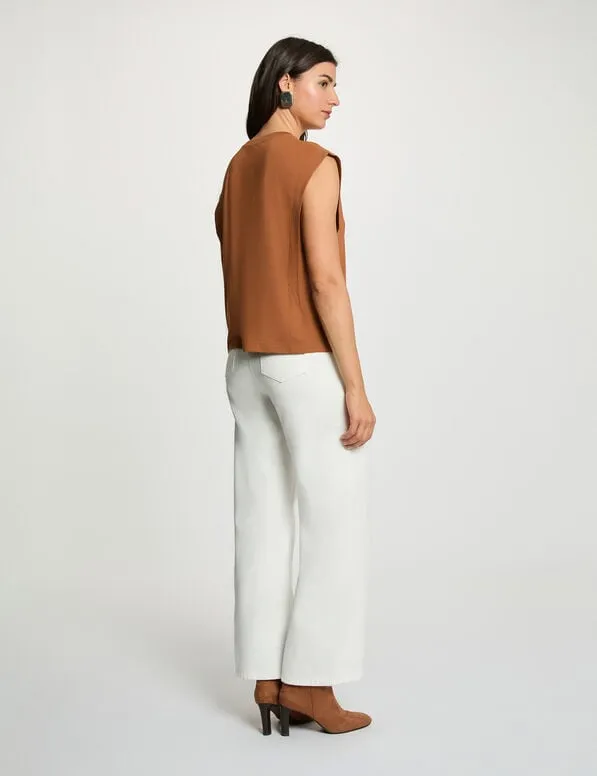 t-shirt-droit-col-rond-camel-femme-vue2-32536311047901168.webp