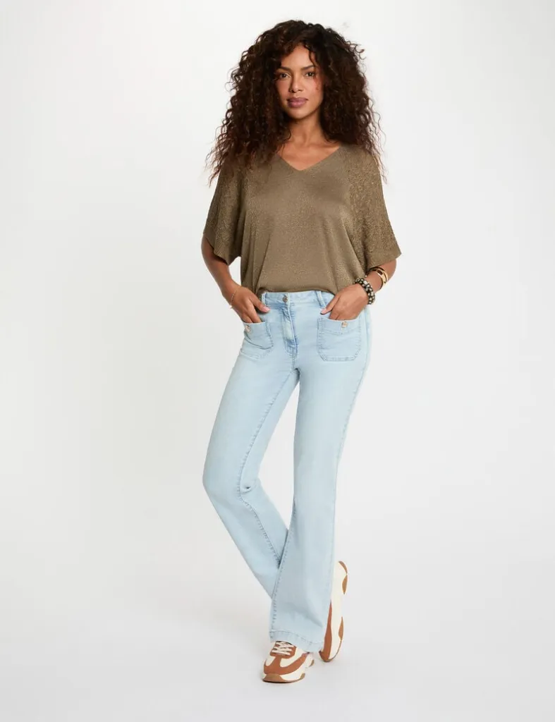 pull-oversize-col-v-vert-kaki-femme-vue5-32536311048861145.webp