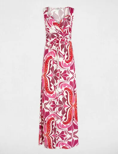 robe-longue-col-coeur-multicolore-femme-vue3-32536311050490900.webp