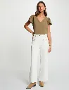 t-shirt-col-v-volants-vert-kaki-femme-vue5-32536311047361145.webp