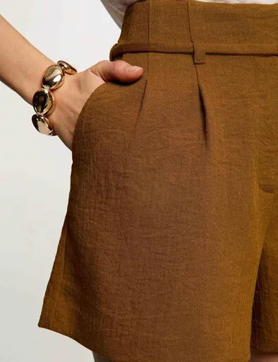 short-taille-haute-camel-femme-vue4-32536311057241198.webp