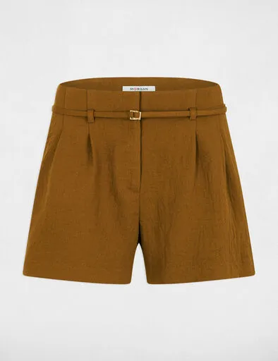 short-taille-haute-camel-femme-vue3-32536311057241198.webp
