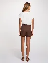 jupe-short-ajustee-courte-marron-fonce-femme-vue2-32536311062681208.webp