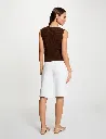 gilet-ajuste-col-v-marron-fonce-femme-vue2-32536311062131208.webp
