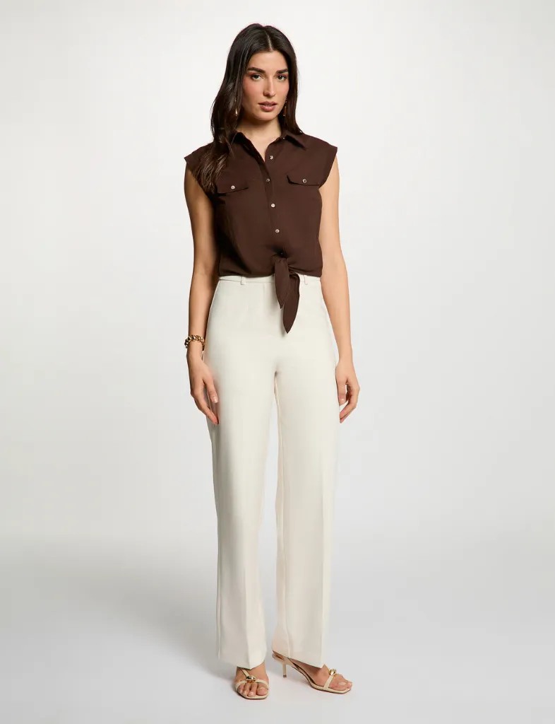 blouse-sans-manches-marron-fonce-femme-vue5-32536311026261208.webp