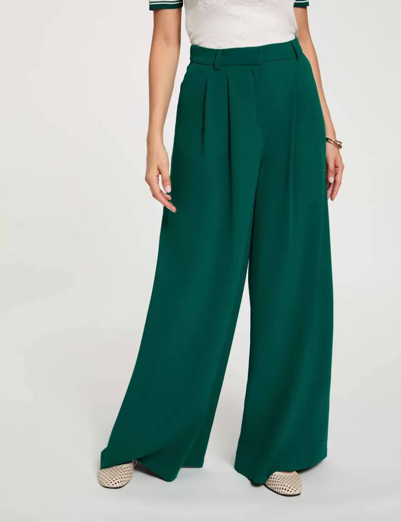 pantalon-large-taille-haute-vert-femme-vue5-32536311067851150.webp