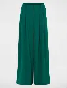 pantalon-large-taille-haute-vert-femme-vue3-32536311067851150.webp