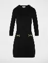 robe-tricot-boucle-manches-longues-noir-femme-vue3-32536311066660979.webp