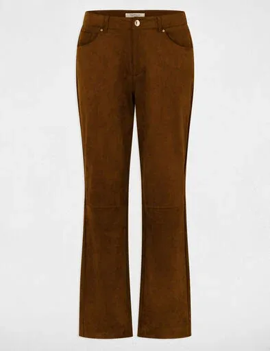 pantalon-droit-suedine-marron-chocolat-femme-vue3-32536311067961231.webp