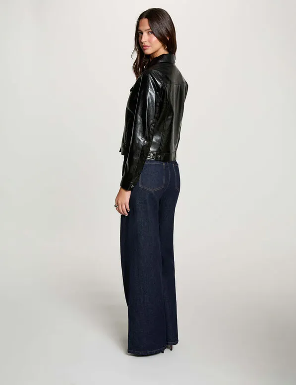blouson-similicuir-ouatine-noir-femme-vue2-32536311061890979.webp