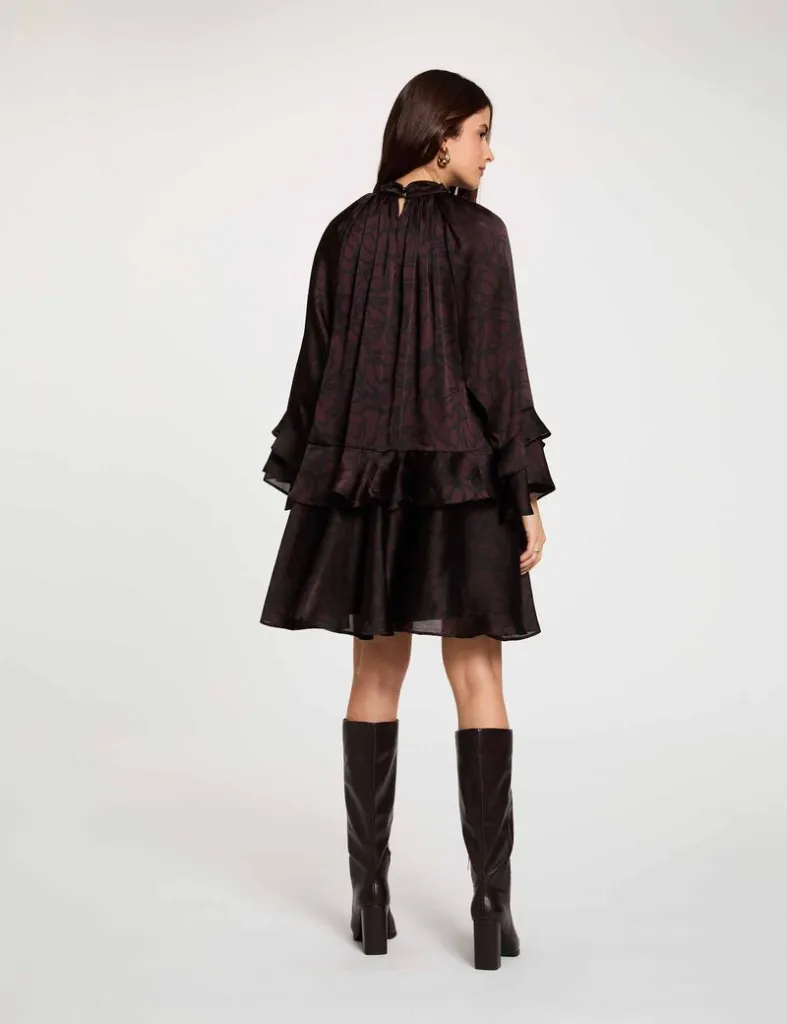 robe-courte-col-montant-multicolore-femme-vue6-32536311068800900.webp