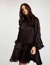 robe-courte-col-montant-multicolore-femme-vue2-32536311068800900.webp