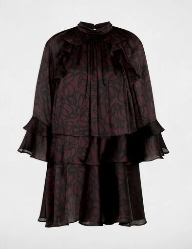 robe-courte-col-montant-multicolore-femme-vue3-32536311068800900.webp