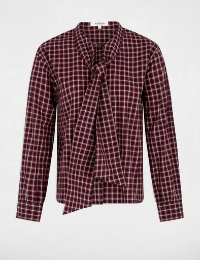 chemise-col-lavalliere-multicolore-femme-vue3-32536311068830900.webp