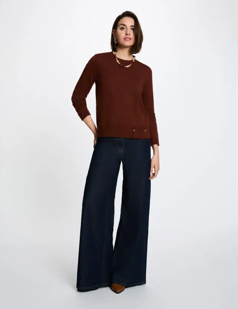 pull-col-rond-marron-femme-vue5-32536311066291234.webp