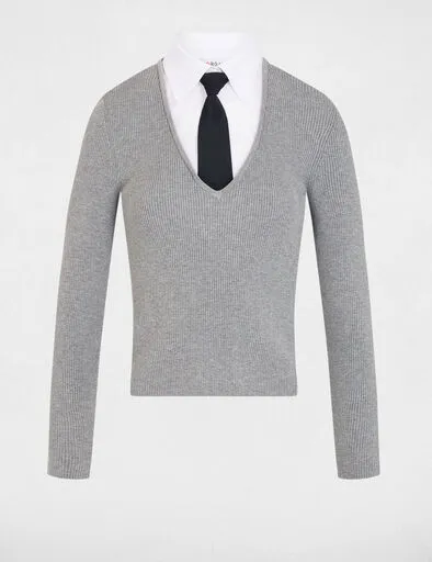 pull-2-en-1-col-a-revers-gris-clair-femme-vue3-32536311050810102.webp