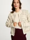 Chaqueta recta con tachuelas 252-Vcliky