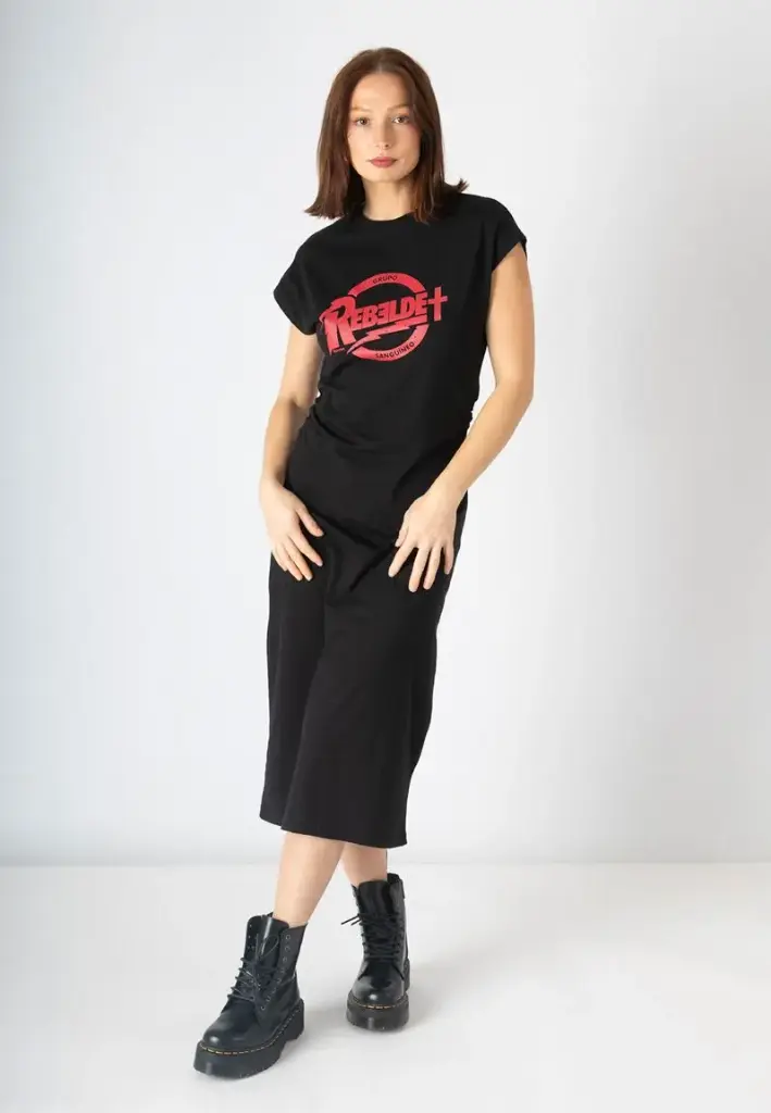 Vestido Revelde Positivo C20-816 (Tallas: Ts)