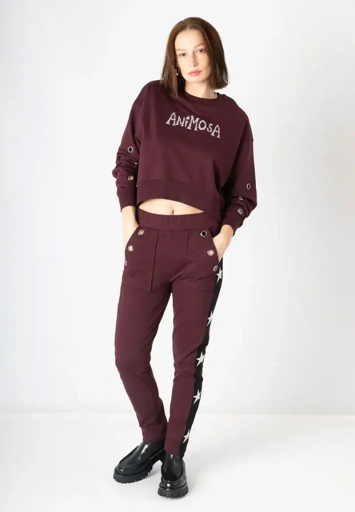 Pantalon deporte estrellas C20-878 (Tallas: Ts)