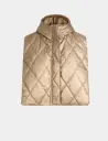 Poncho con cuello acolchado 252-5Codou