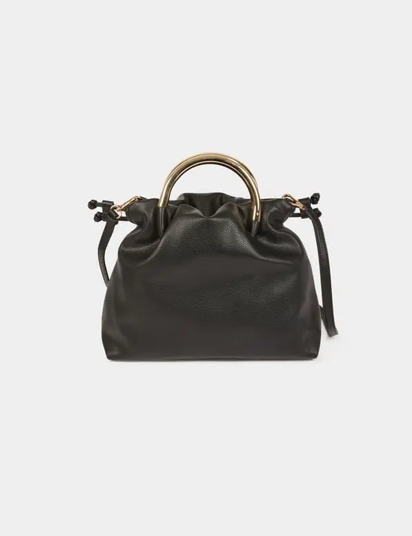 Bolso asas metálicas negro 252-2Anse