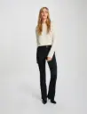 Vaqueros bootcut de tiro alto denim 252-Palia