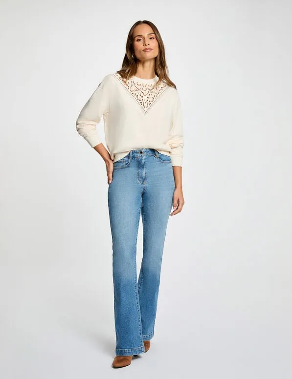 Vaqueros bootcut denim stone 261-Puiko (Tallas: T36)