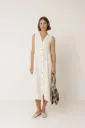 Vestido lino blanco V.V26.CC250
