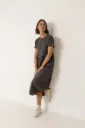 VESTIDO MIDI COMBINADO V.V26.SK415