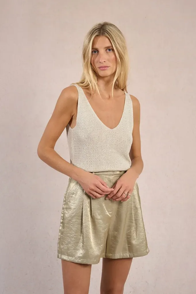 Top de mujer de tirantes, estampado lunares.LAW135EE (Tallas: Ts)