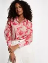 Camisa con cuello vuelto multicolor 261-Calas.F