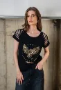 Camiseta Águila lentejuelas C22-104