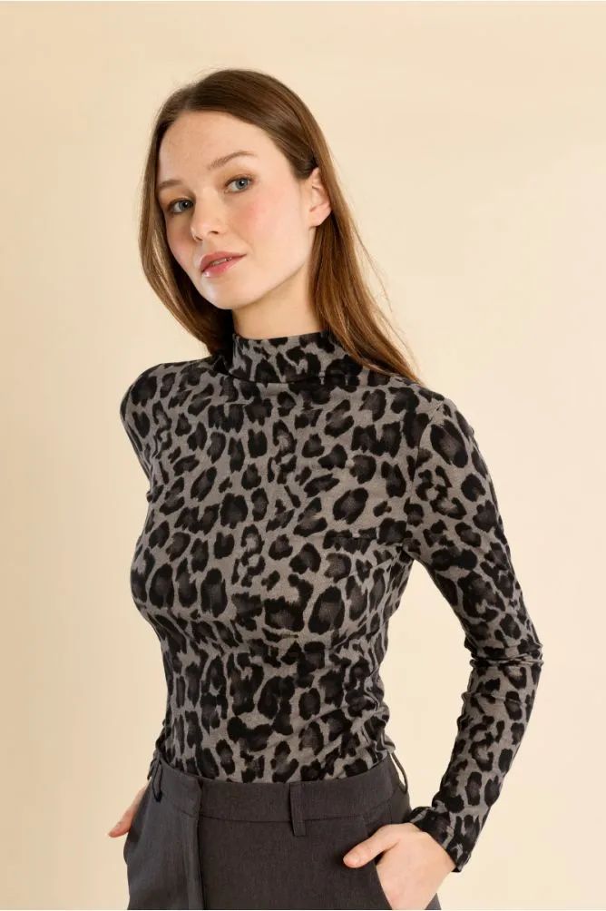 Jersey fino con estampado T2092EN