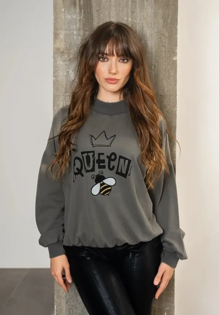 Sudadera Queen Bee C22-152 (Tallas: Ts)