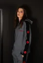 Sudadera espiguilla Amapolas C22-107