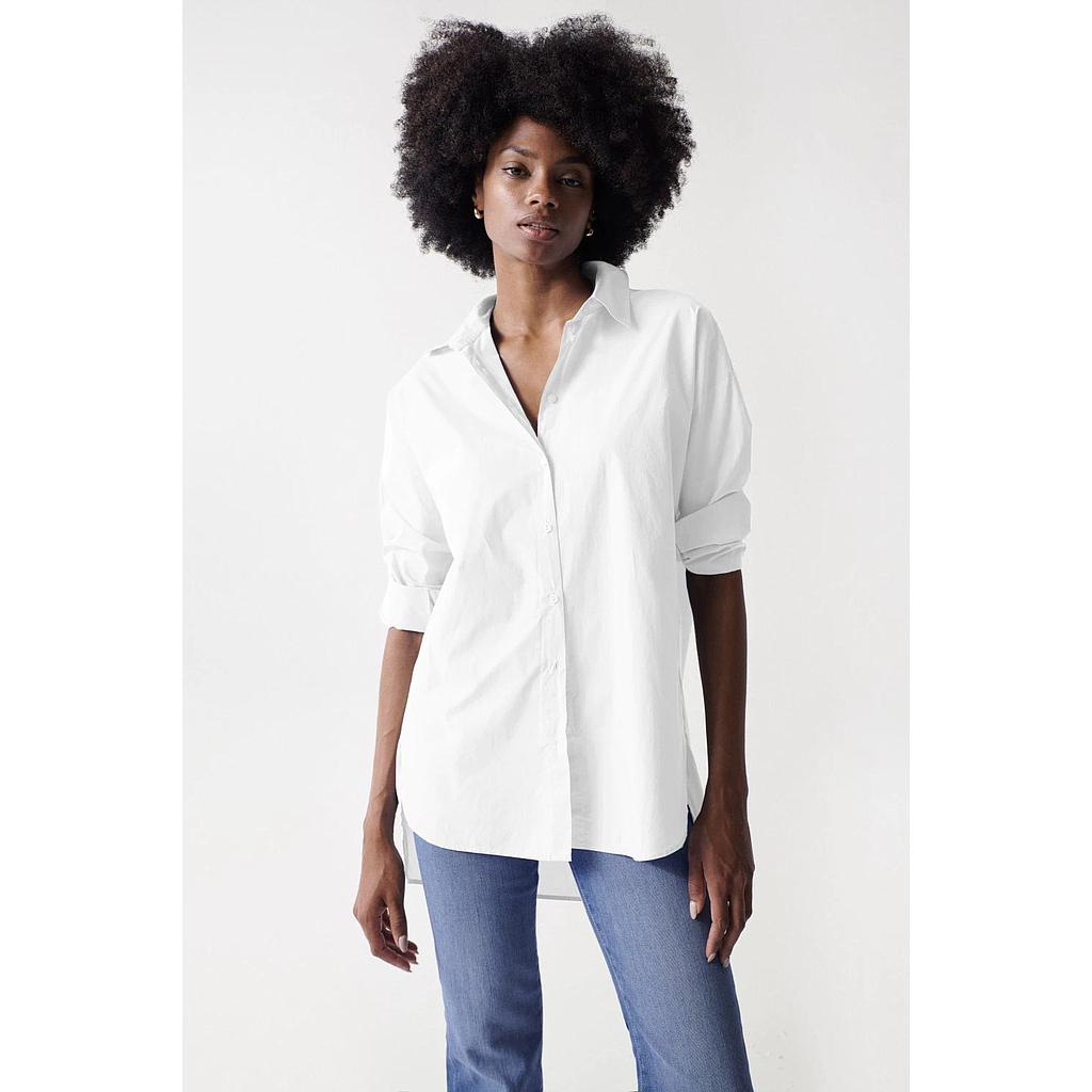 CAMISA OVERSIZE DE POPELINA 21006508 (Tallas: Ts)
