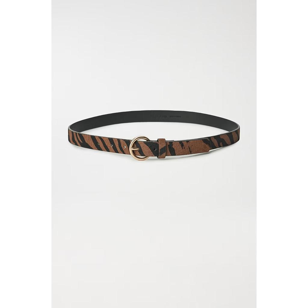 Cinturon cebra piel 21007294 (Tallas: T85)