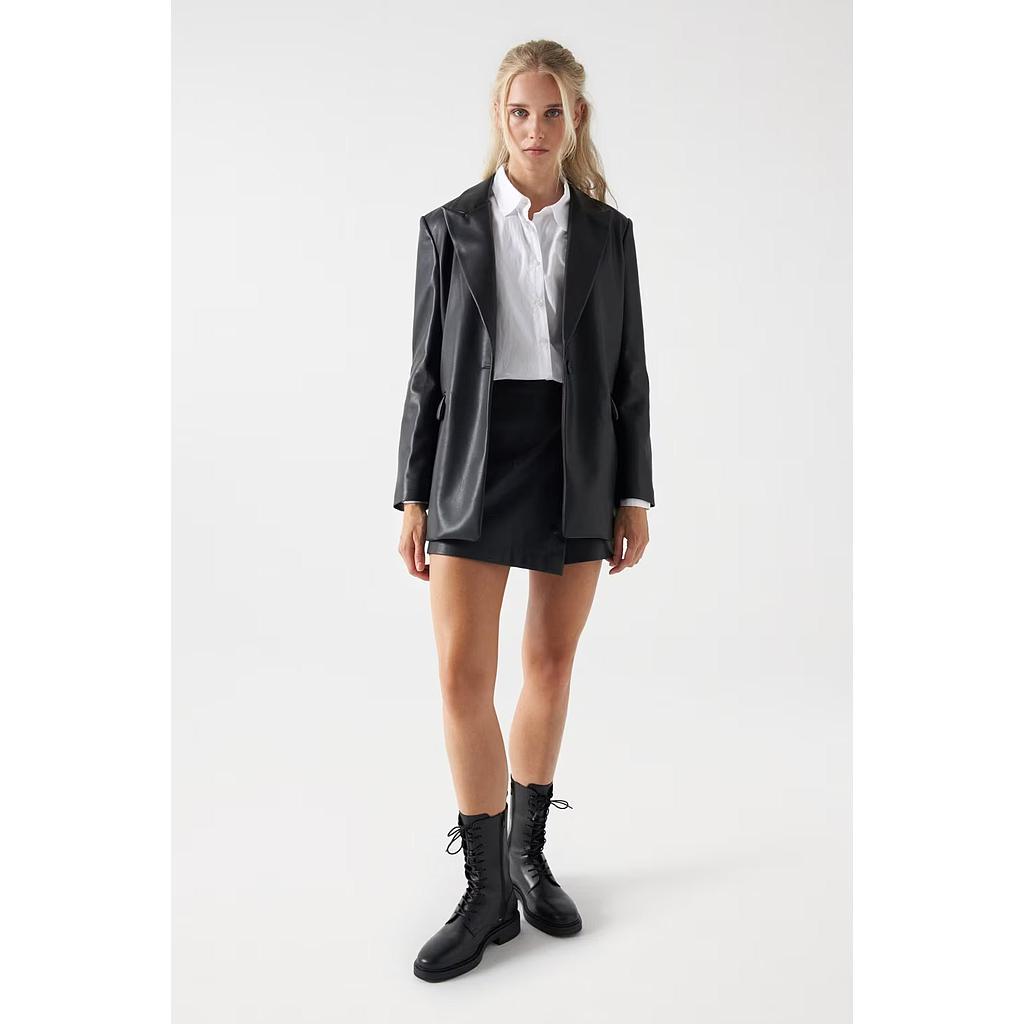 FALDA PANTALÓN EFECTO PIEL 21006901 (Tallas: Ts)